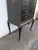 Wood Drexel Painted Black Silver Jewelry Chest Lingerie Cabinet Queen Anne Legs 6330 For Sale - Image 7 of 17