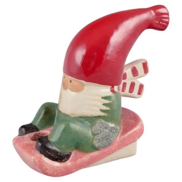 Ceramic Ceramic Candlestick by Lisa Larson for Gustavsberg, Late 20th Century For Sale - Image 7 of 7