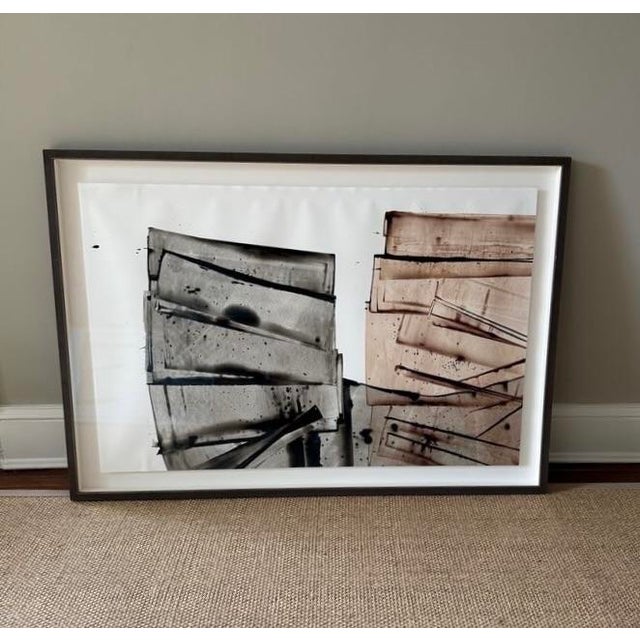 Contemporary Set of 4 Framed Sarah Irvin Ink Series For Sale - Image 3 of 7