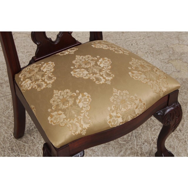 Set of 8 Thomasville Mahogany Dining Chairs For Sale - Image 15 of 18