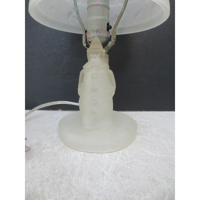 L. E. Smith Lamp Circus and Clown Circa 30s For Sale - Image 15 of 18