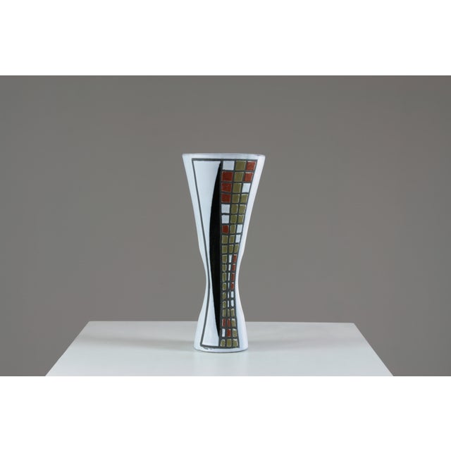 Large Diabolo Vase by Roger Capro, France, 1950s For Sale - Image 10 of 10
