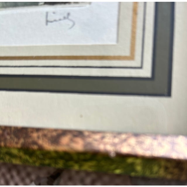 Glass Collection of 5 Framed Limited Edition Signed Prints by Linck Sarouk For Sale - Image 7 of 14