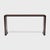 With no stretchers or spandrels, this slender console table flows as one continuous ribbon, rounding the bend with simple...