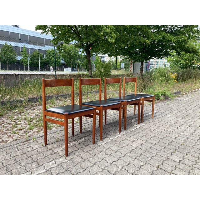 Mid-Century Danish Teak Dining Chairs, 1960s, Set of 4 For Sale - Image 15 of 15