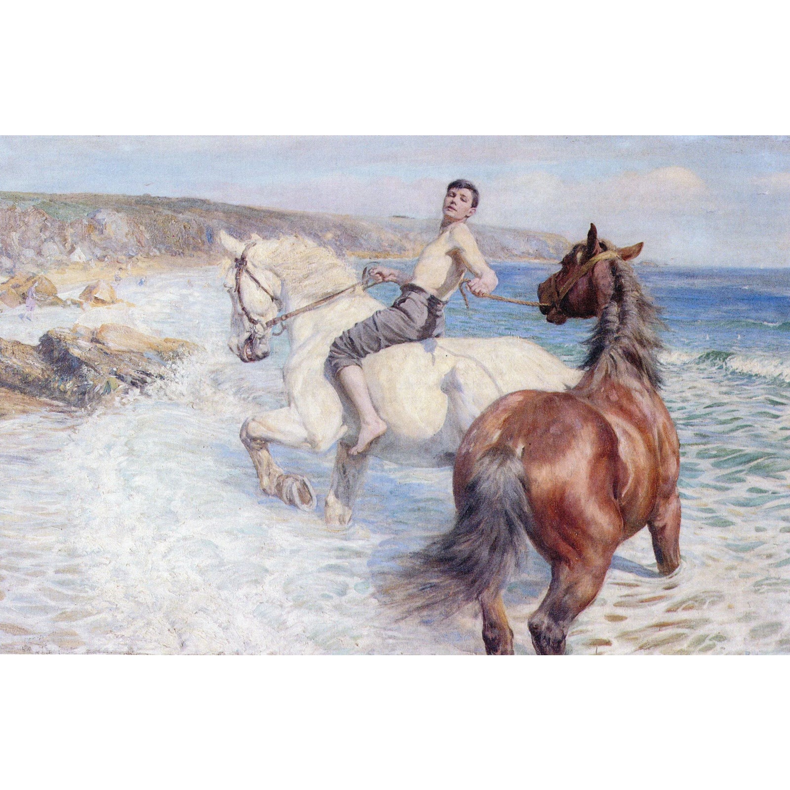 Summertime by Rowland Wheelwright Reproduction Print | Chairish