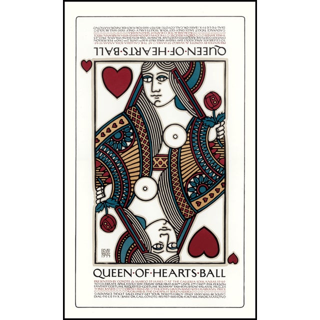 1970s David Lance Goines Rare Hand Printed Poster by David Lance Goines LImited Edition for Coyote San Francisco For Sale