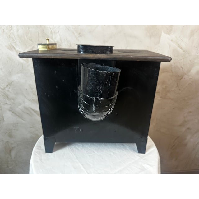 Antique Children's Stove in Cast Iron, 1890s For Sale - Image 6 of 12