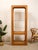 Oak Vintage Bookshelf With Glass For Sale - Image 4 of 12
