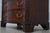 Brown Henkel Harris Mahogany Bachelor Chest W. Pull Out Slide For Sale - Image 8 of 17