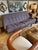 Gustavian (Swedish) Swedish Mid Century Modern Upholstered Super Comfy Sofa For Sale - Image 3 of 8
