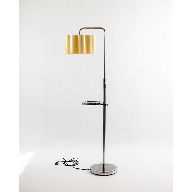 1940s Czech Functionalist Floor Lamp, 1930s For Sale - Image 5 of 5