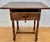Baroque Antique Castilian Oak Side Table With One Carved Drawer, 1920s For Sale - Image 3 of 15