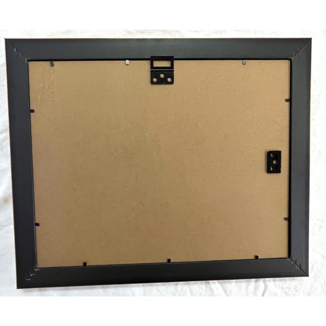 Framed Original Signed Watercolor Painting by M E Ventola of an 'Old Barn in Autumn' For Sale - Image 12 of 13