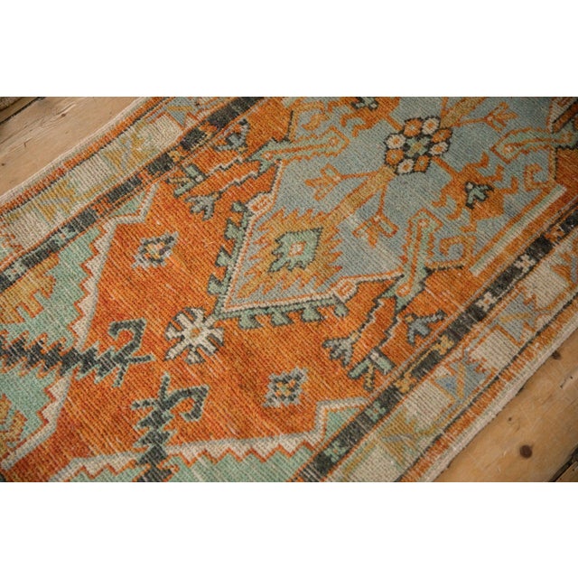 1960s Vintage Distressed Oushak Rug Runner - 2'7" x 6' For Sale - Image 5 of 10