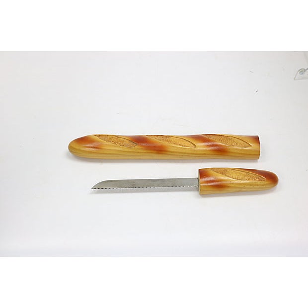 French BaguetteShaped Bread Knife Chairish