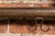 Early 20th Century Early Two-Tier Wall Mounted Firehouse Coat Rack With Wood Rails For Sale - Image 5 of 8