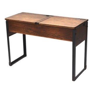 1920s Welsh School Desk For Sale