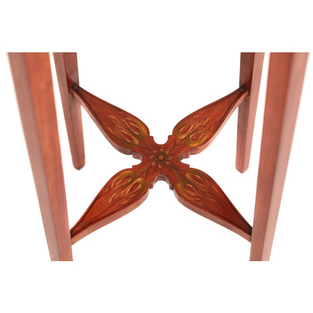 Antique Satinwood Side Table For Sale - Image 3 of 8