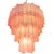 Metal Handmade Murano Glass Chandelier with 80 Pink Tubes from Justfurnituress SRL For Sale - Image 7 of 15