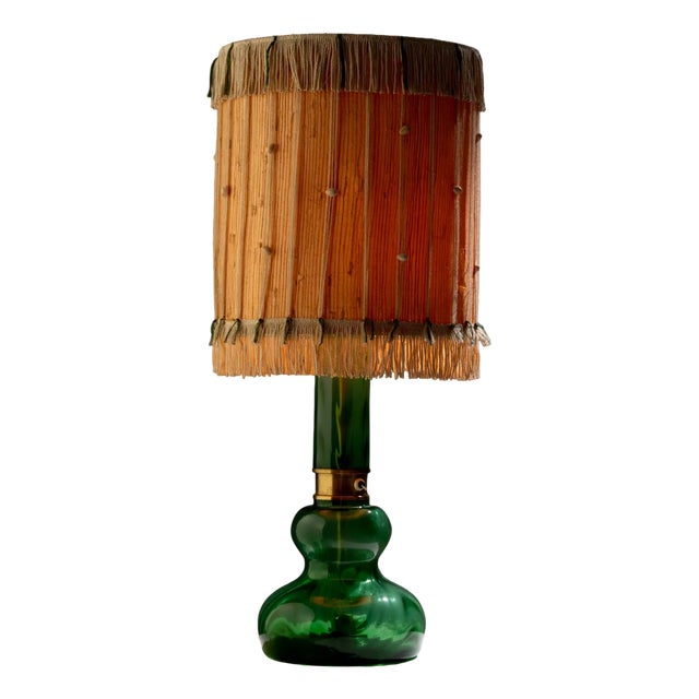 Glass Table Lamp by Karl Wiedmann, Germany, 1930s For Sale