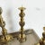 Monumental Japanese James Mont Style Ascending Brass Candle Holders - Set of 4 For Sale - Image 9 of 10