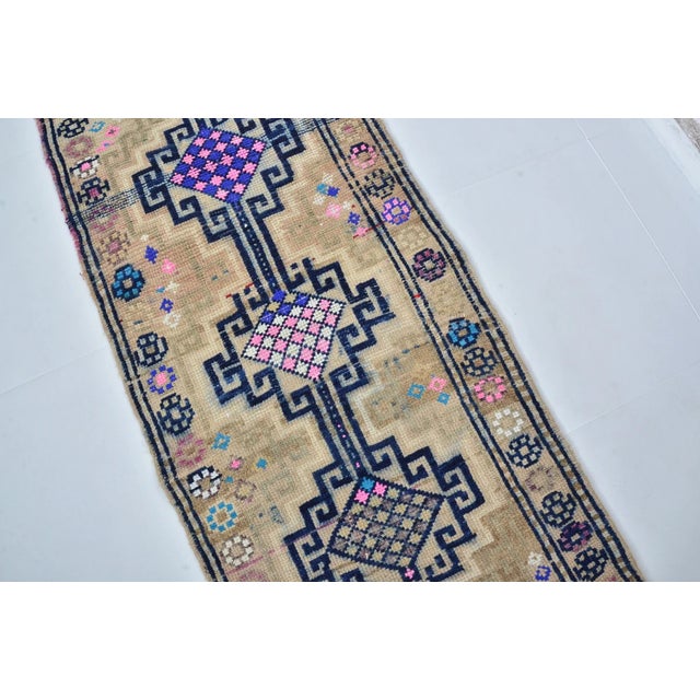 Textile Antique Vintage Hallway Runner For Sale - Image 7 of 10