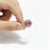 Vintage Inspired Amethyst and Topaz Ring in Silver, Gold, Size 6 For Sale - Image 4 of 5