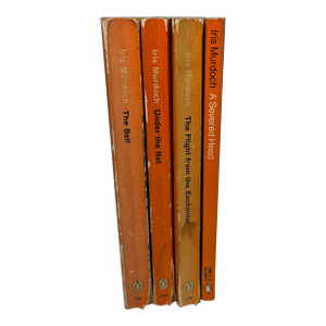 Vintage Fiction Iris Murdoch Soft Cover Books Set/4