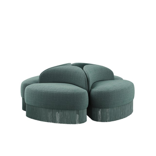 Textile Doris Armchair by Ottiu For Sale - Image 7 of 10
