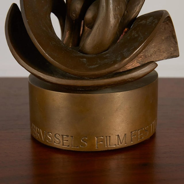 Bronze Bronze Saint-Michel Sculpture by Olivier Strebelle For Sale - Image 8 of 11