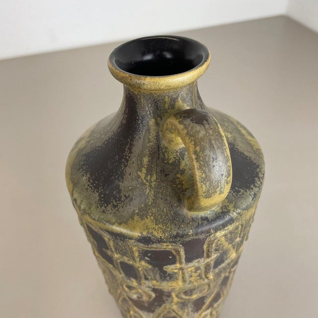 Vintage Abstract Ceramic Pottery Vase from Simon Peter Gerz, Germany, 1960s For Sale - Image 12 of 16