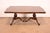 Wood Baker Furniture Style French Regency Walnut and Burl Wood Double Pedestal Extension Dining Table, Newly Refinished For Sale - Image 7 of 14
