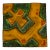 Early 20th Century Decorative American Encaustic Tile (Aetco) With Modern Design in Orange-Yellow & Green For Sale