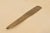 A gorgeous Arts & Crafts period brass finished hand hammered copper letter opener By Roycroft (signed with impressed orb...