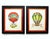 Set of 8 Hot Air Balloon Framed Prints Smithsonian 1955 For Sale - Image 4 of 7