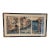19th Century Custom Framed Utagawa Kunisada Wood Block Print For Sale