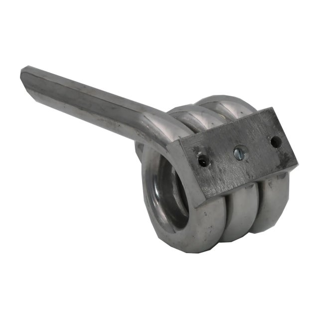 1970s Vintage Chrome Barbed Wire Effect Coat Hook For Sale - Image 5 of 9