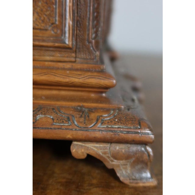 Vintage Liquor Cellar in Walnut For Sale - Image 10 of 14