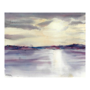1960s Arthur Sembler Chesapeake Watercolor