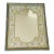 Mid 20 Th C Italian Eglomise Mirroring Gold and Blue For Sale