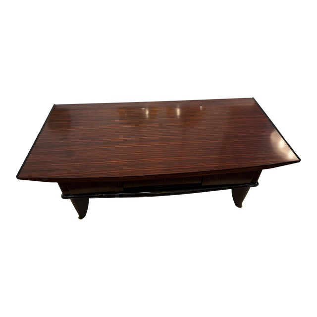 Wood Early 20th Century Sanyas et Popot Art Deco Desk For Sale - Image 7 of 9