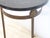 Vintage Bronze Tone & Marbleized Side Tables - A Pair For Sale In Boston - Image 6 of 6