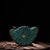Late 20th Century Tibetan Style Gilt Bronze Medicine Buddha Statue With Turquoise Inlay For Sale - Image 9 of 9