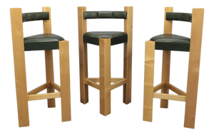 Vintage Barstools, 1990s, Set of 3