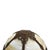 Cream Bradley & Hubbard Arts & Crafts 6 Panel Slag Glass Table Lamp C1920 For Sale - Image 8 of 12