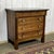 Empire Chest of Drawers in Walnut with Grey St. Anne Marble Top, 19th Century For Sale - Image 5 of 17