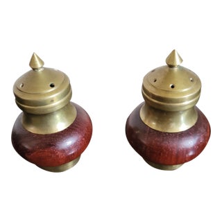 Pair of Vintage Asian Salt and Pepper Shakers For Sale