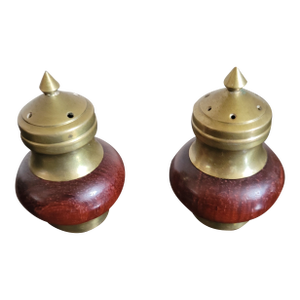 Pair of Vintage Asian Salt and Pepper Shakers