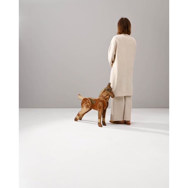 French 20th Century French Wooden Horse For Sale - Image 3 of 18